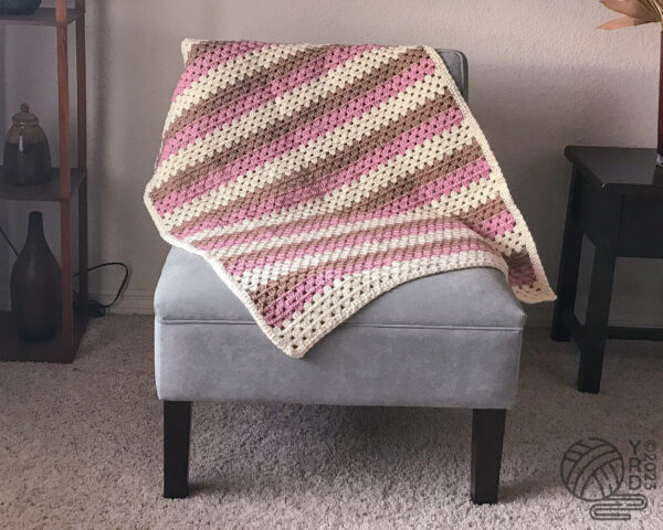Crochet Granny Stitch Baby Blanket Pattern