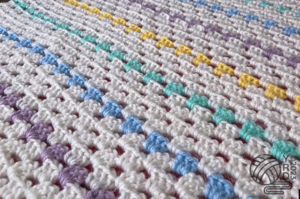 Crochet Granny Stitch Baby Blanket Pattern - Image 11