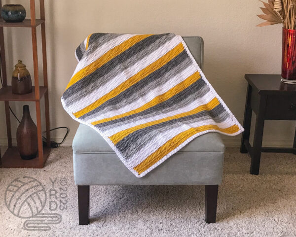 Simple (Double/Treble) Crochet Baby Blanket Pattern