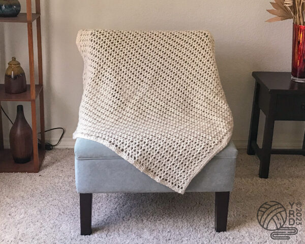Crochet V-Stitch Baby Blanket Pattern