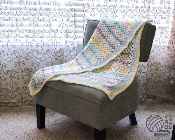 Crochet Granny Stitch Baby Blanket Pattern - Image 9