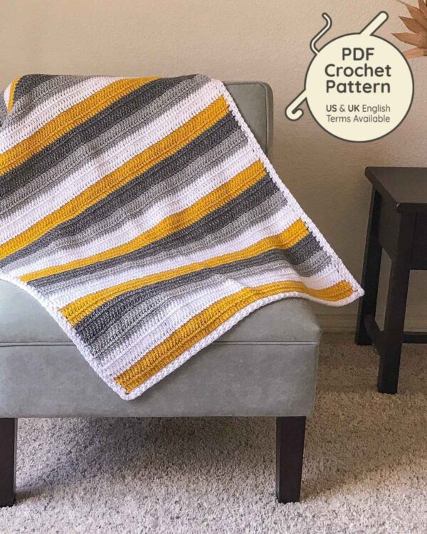 Simple (Double/Treble) Crochet Baby Blanket Pattern - Image 2